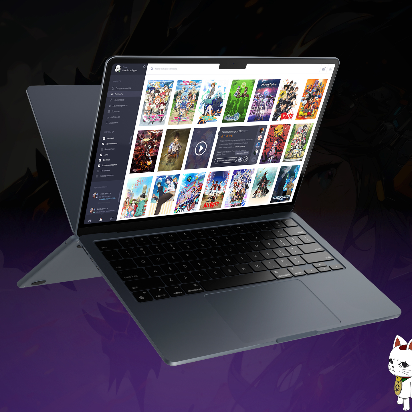 AniMate — стриминговый сервис аниме